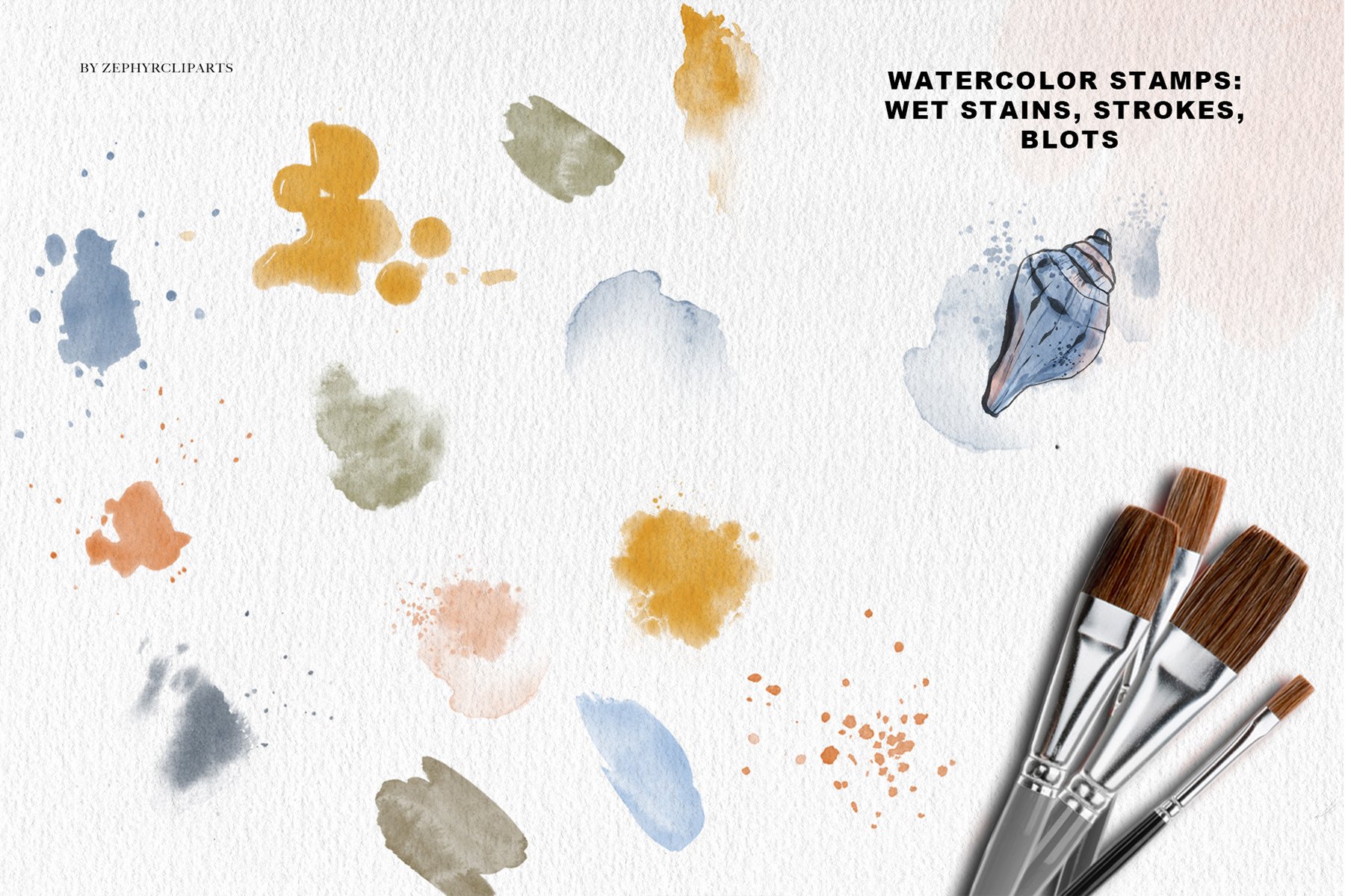 New Watercolor Brushes for Procreate