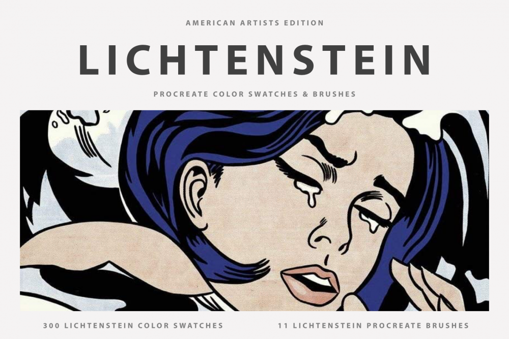 Lichtenstein’s Procreate Brushes