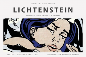 Lichtenstein's Procreate Brushes