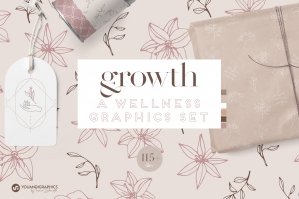 Growth A Wellness Graphics Set