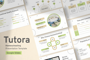 Tutora - Homeschooling Google Slides Presentation Template