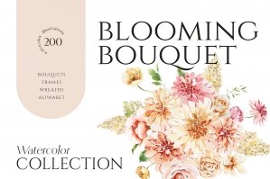Blooming Bouquet Watercolor Set