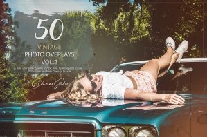 50 Vintage Photo Overlays - Vol. 2