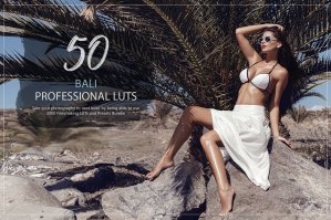 50 Bali Presets and LUTs Pack