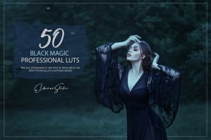 50 Black Magic Presets and LUTs Pack