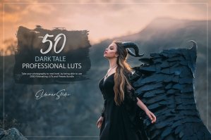 50 Dark Tale Presets and LUTs Pack