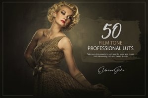 50 Film Tone Presets and LUTs Pack