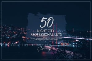 50 Night City Presets and LUTs Pack