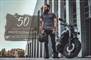 50 Urban Fashion Presets and LUTs Pack