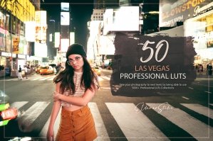 50 Las Vegas Presets and LUTs Pack