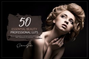 50 Essential Beauty Presets and LUTs Pack