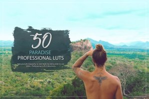 50 Paradise Presets and LUTs Pack