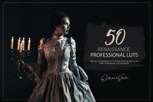 50 Renaissance Presets and LUTs Pack