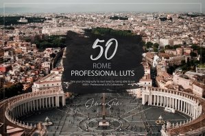50 Rome Presets and LUTs Pack