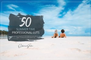 50 Summer Time Presets and LUTs Pack