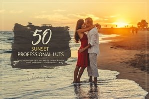 50 Sunset Presets and LUTs Pack