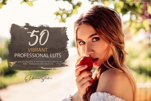50 Vibrant Presets and LUTs Pack