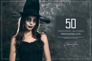 50 Atmospheric Halloween LUTs and Presets Pack