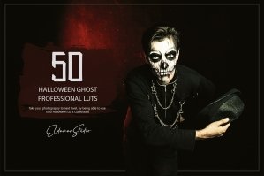 50 Halloween Ghost LUTs and Presets Pack