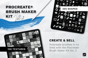 Procreate Brush Maker Vol. 2