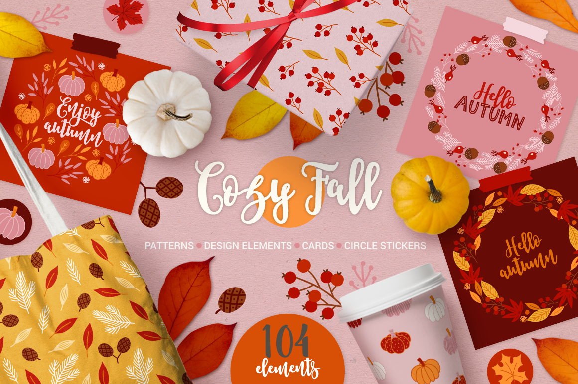 Cosy Fall Kit - Design Cuts