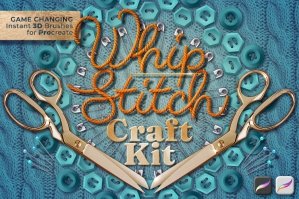 Whip Stitch Craft Kit for Procreate