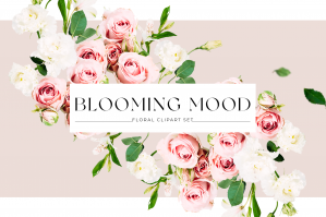 Blooming Mood - Floral Clipart