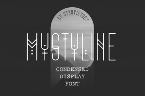 Mystyline - Thin Line Condensed Font
