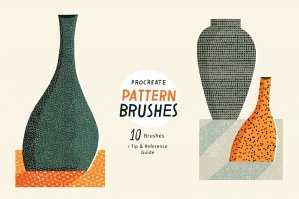 Pattern Brush Set for Procreate