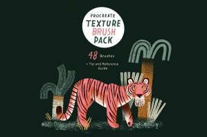 Texture Brush Pack for Procreate