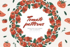 Tomato Patterns and Elements