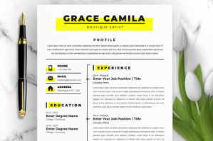 Resume Template for Microsoft Word