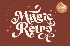 Magic Retro - Retro Serif Font