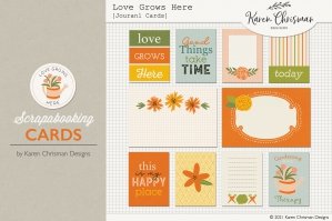 Love Grows Here Cards