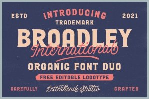 Broadley - Vintage Font Duo