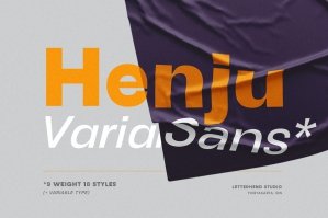 Henju Sans - Variable Font