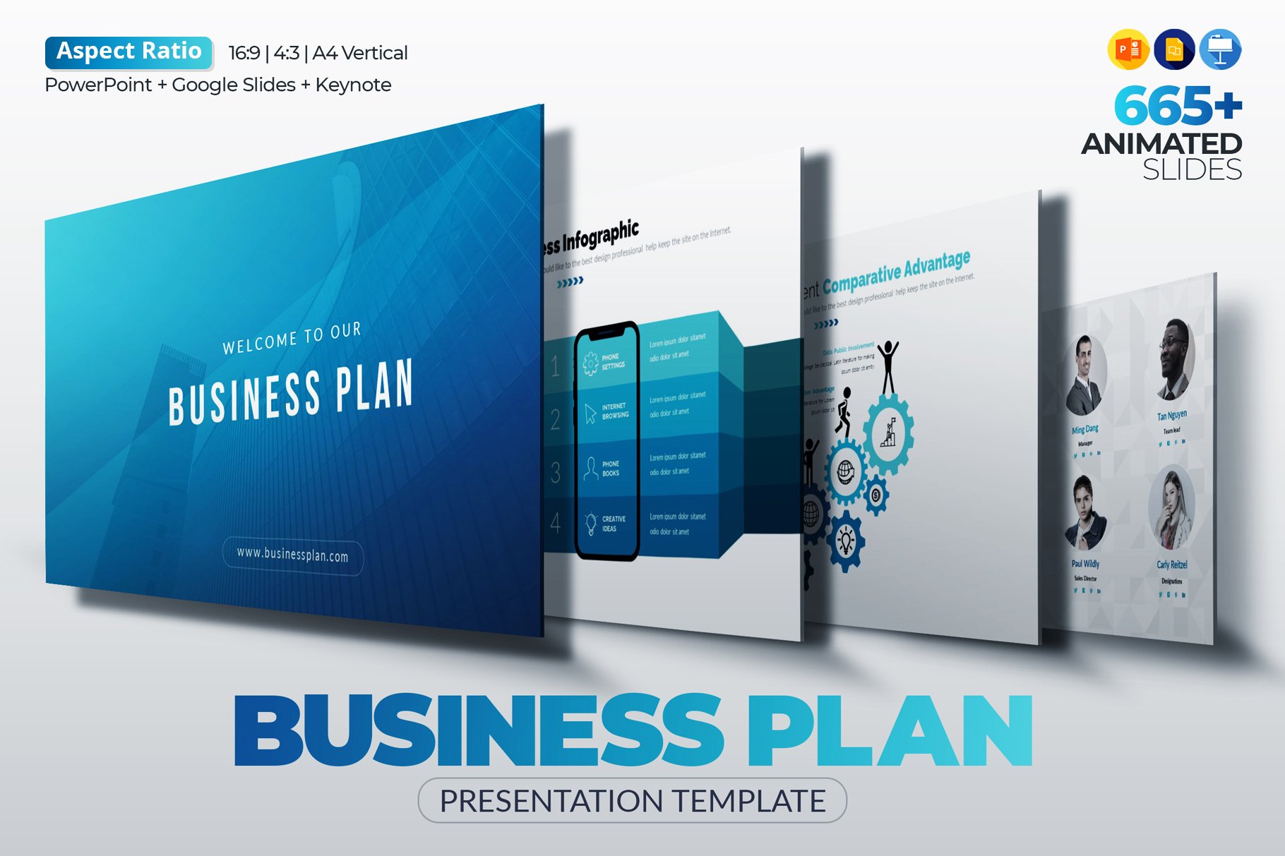 Business Presentation Pack - Design Cuts