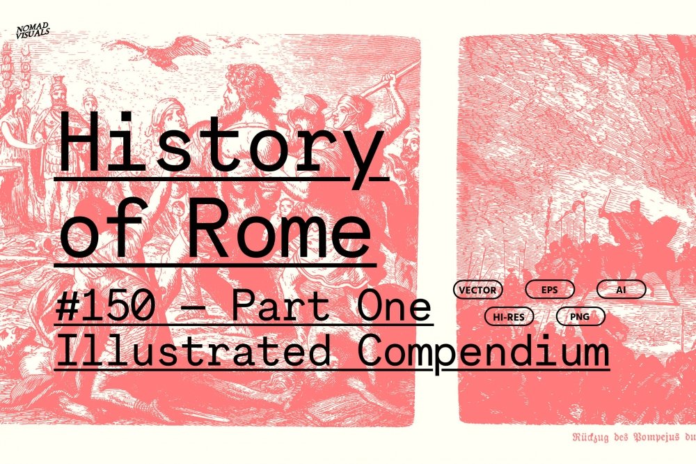 Ancient Rome Illustrated - Part One - Design Cuts