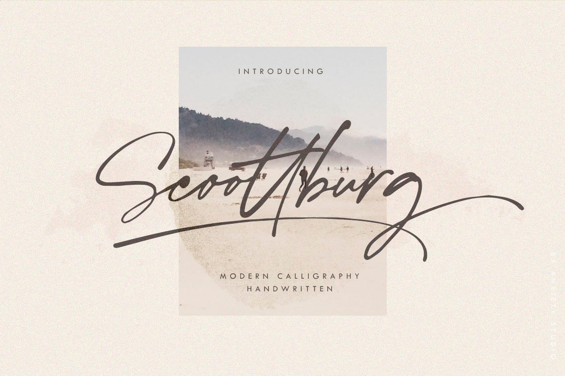Scoottburg - Modern Calligraphy