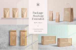 Package Mockup Extended - Min No.1