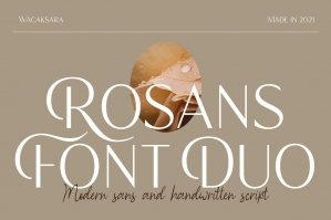 Rosans - Font Duo