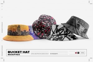 Bucket Hat Mockup Pack