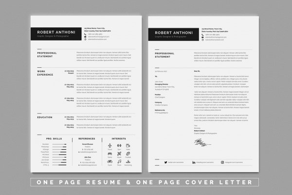 Clean Resume - Design Cuts