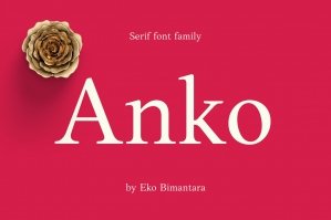 Anko - Serif Font Family
