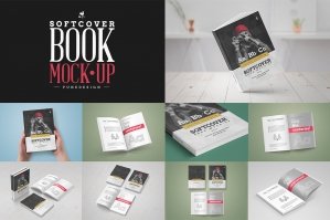 Book Mock-Up / Softcover Edition