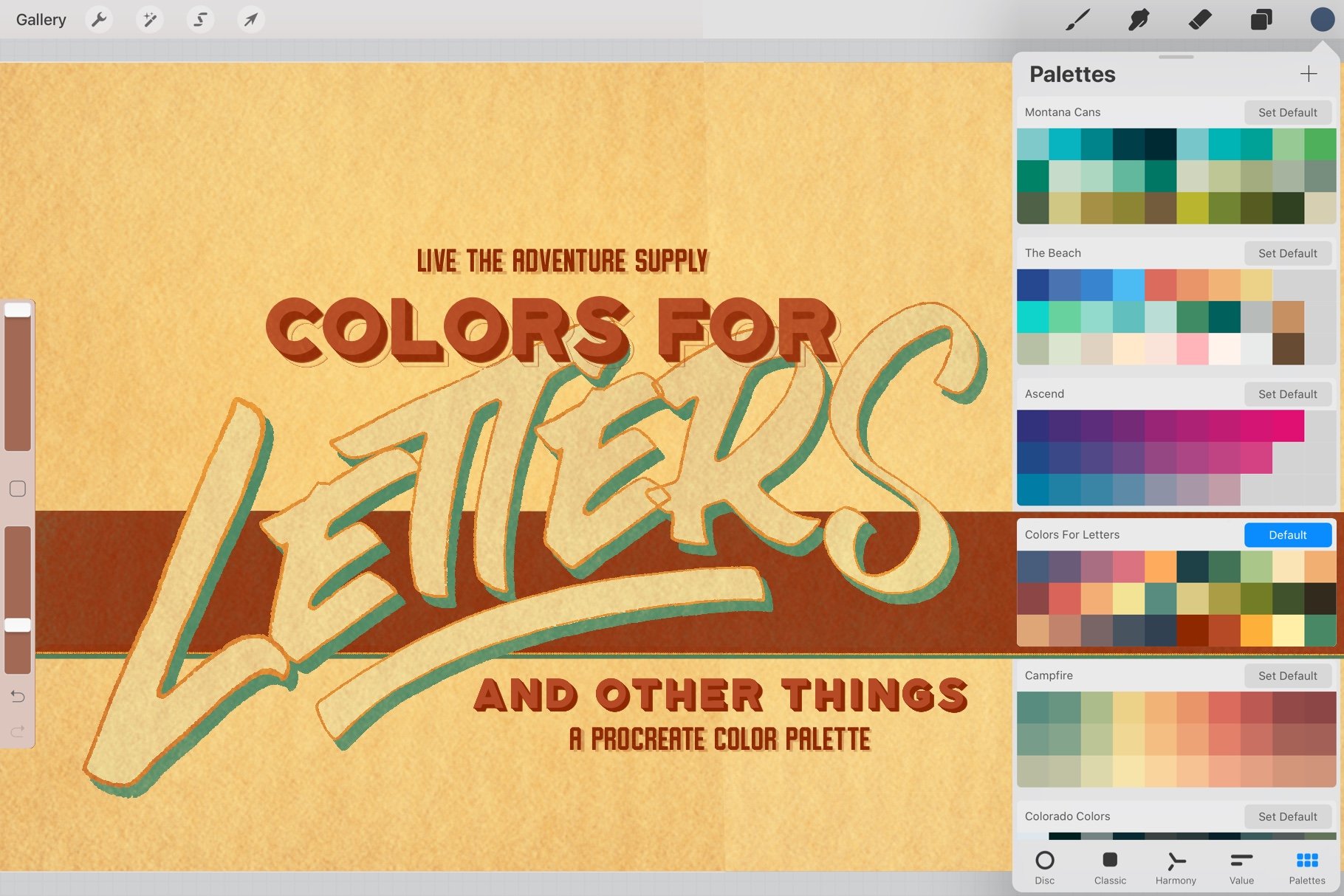 Colors for Letters and Other Things - Design Cuts