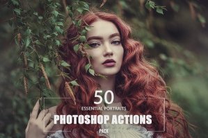 50 Essential Portraits Photoshop Actions