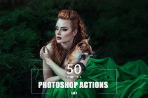 50 Portrait Photoshop Actions