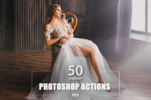 50 Vibrant Photoshop Actions