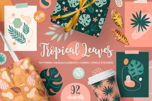 Tropical Leaves Kit